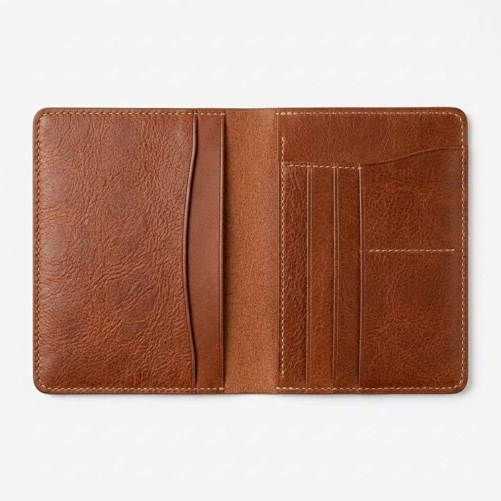 Trendzen Classic Men's Bi-Fold PU Leather Wallet - Image 2
