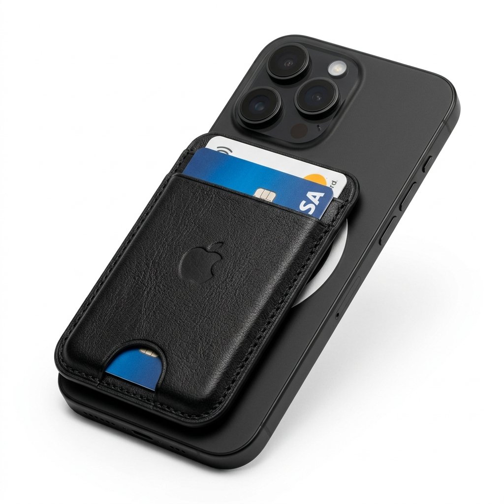 Trendzen Magnetic MagSafe Leather Wallet Card Holder for iPhone - Image 2