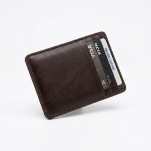 Trendzen Ultra-Slim Minimalist PU Leather Card Holder Wallet